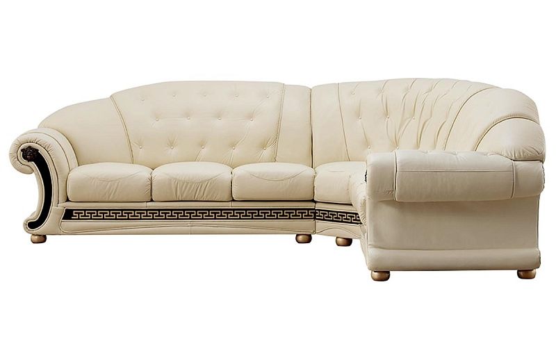 картинка Кожаный угловой диван Versace 17# от магазина Мебели