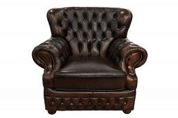 картинка Кожаное кресло Vermont CHESTERFIELD COLLECTION  08 магазин Мебели являющийся официальным дистрибьютором в России 