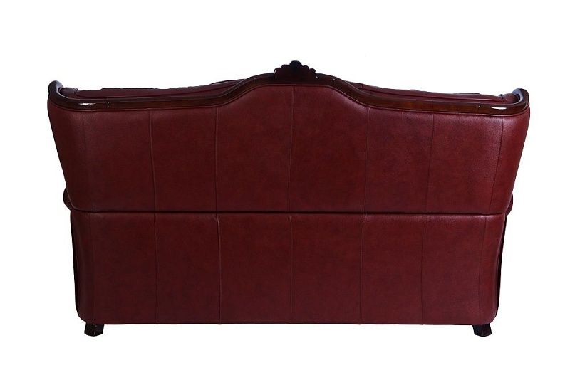 картинка Кожаный 3-х местный диван Victoria 88# от магазина Мебели