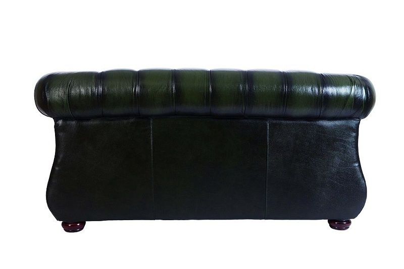 картинка Кожаный 2-х местный диван Karen CHESTERFIELD 09 от магазина Мебели