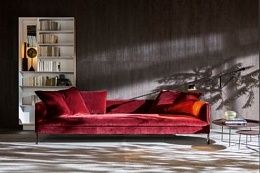 картинка Диван 3-х местный NZ-C-LS08M магазин Мебели являющийся официальным дистрибьютором в России 