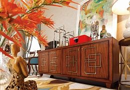 картинка W5459-03 Тумба под ТВ Jazz Sun Francisco collection магазин Мебели являющийся официальным дистрибьютором в России 