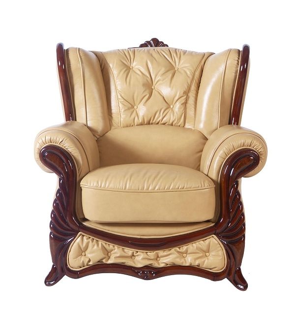 картинка Кожаное кресло Victoria 86 от магазина Мебели