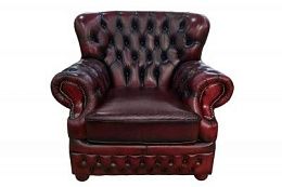 картинка Кожаное кресло Vermont CHESTERFIELD COLLECTION  10 магазин Мебели являющийся официальным дистрибьютором в России 