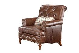 картинка Кожаное кресло RECREATIONAL COLLECTION W1878A-01 магазин Мебели являющийся официальным дистрибьютором в России 