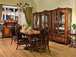 картинка W346-01-1 Стол обеденный Windsor collection магазин Мебели являющийся официальным дистрибьютором в России 