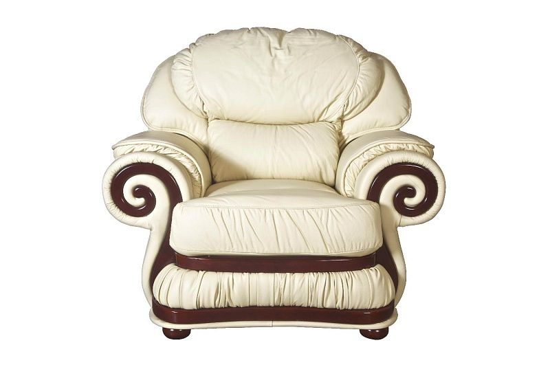 картинка Кожаное кресло Swirl 22 от магазина Мебели
